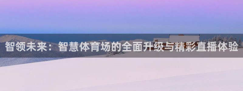 玩球直播免费下载：智领未来：智慧体育场的全面升级与精彩直播体验